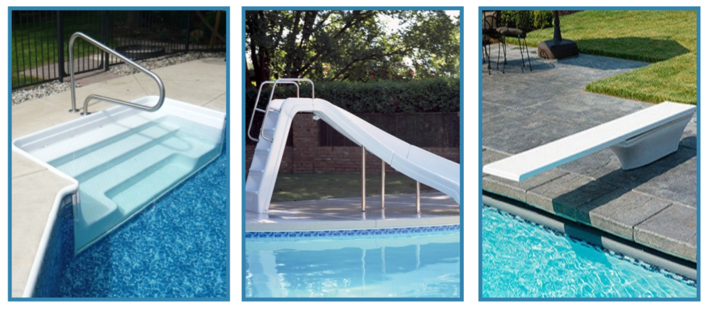 Bowling Green Kentucky Fiberglass Swimming Pool Step Resurfacing Repair Diving Board Slide